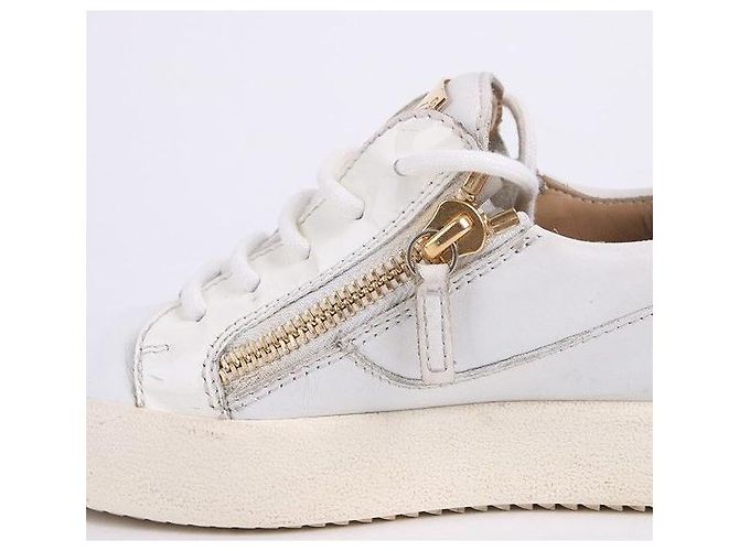Giuseppe Zanotti Mairondon White Women's Sneakers Bianco - vista 4