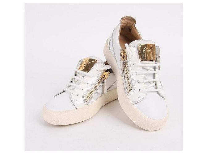 Giuseppe Zanotti Mairondon White Women's Sneakers Bianco - vista 6