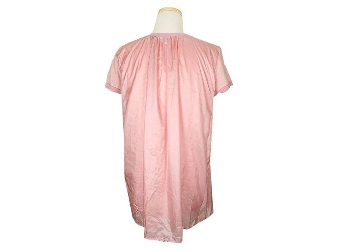 Moncler Rogipink Kurzarm-Top mit Raffung hinten - Ansicht 3