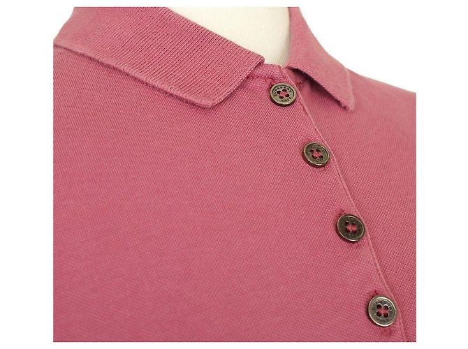 Burberry T-Shirt mit rosa Karomuster-Ärmeln Brid Pink - Ansicht 4