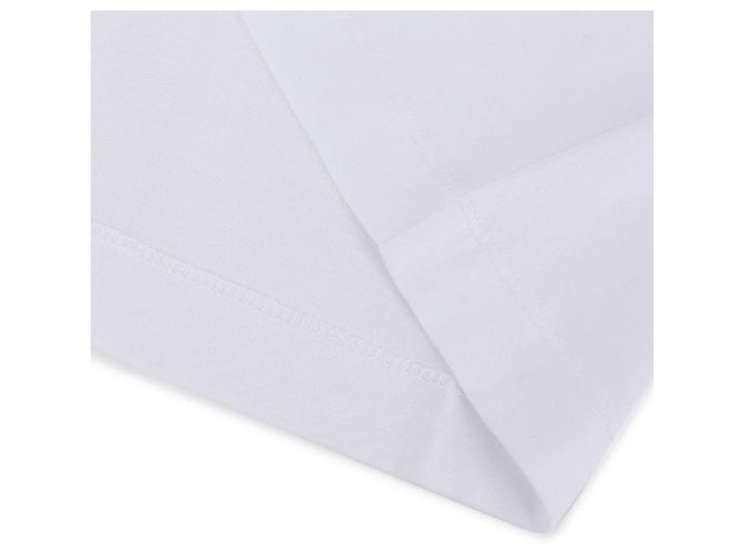 Marni T-shirt in cotone biologico bianco con logo - vista 7