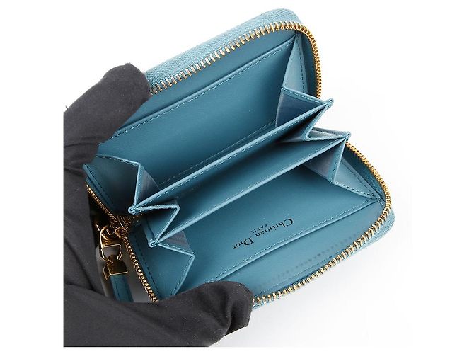 Dior Abnehmbarer Kartenhalter Blau - Ansicht 6