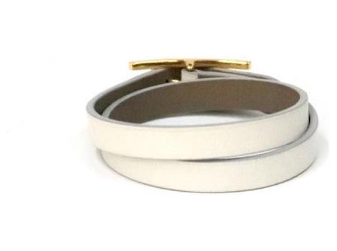 Hermès Pulseira Bihapi de dupla alça Marrom - vista 3