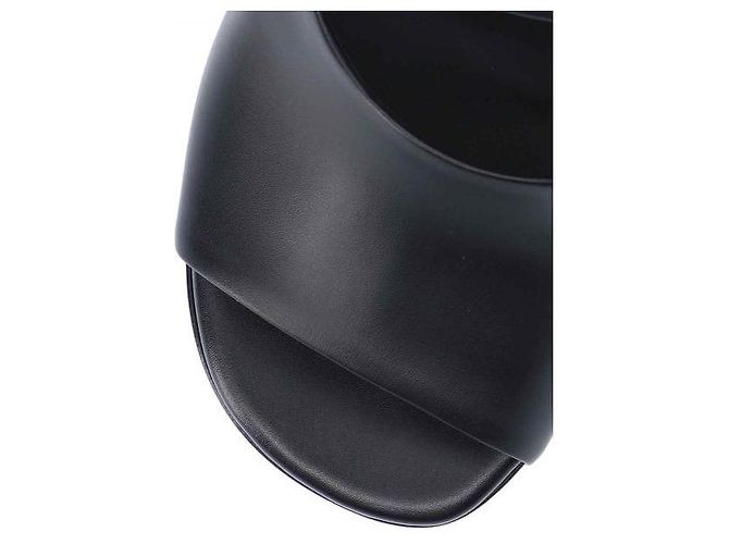 Fendi Erste Leder High-Heel Sandalen Schwarz - Ansicht 7