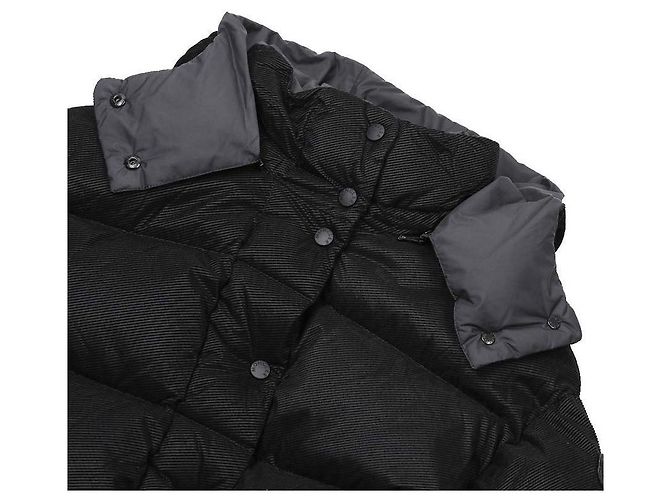 Moncler ETTORE Short Down Jacket Black - view 6