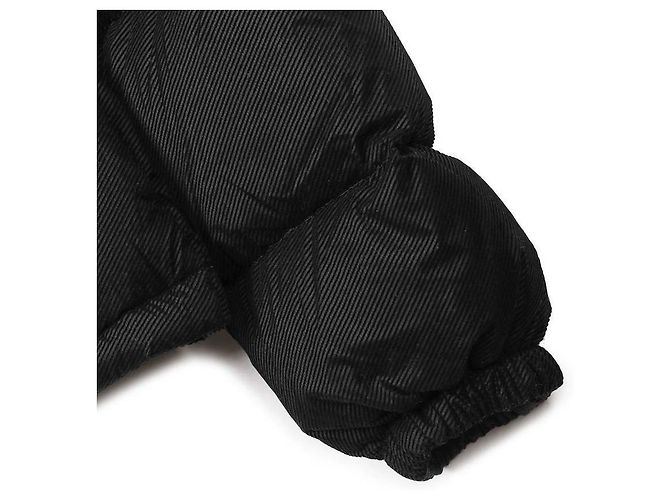 Moncler ETTORE Short Down Jacket Black - view 7