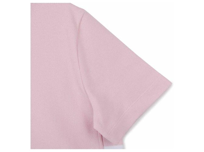 Thom Browne Klassisches Piqué Bar T-Shirt Pink - Ansicht 5