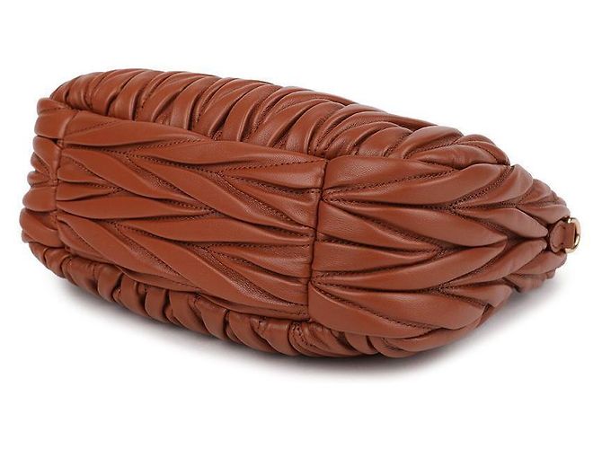 Miu Miu Borsa Hobo da donna Arancione - vista 6