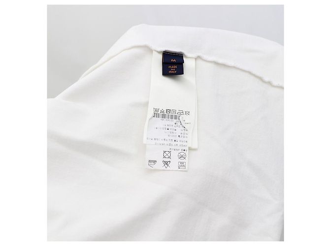 Louis Vuitton T-shirt con stampa firmata Bianco - vista 18