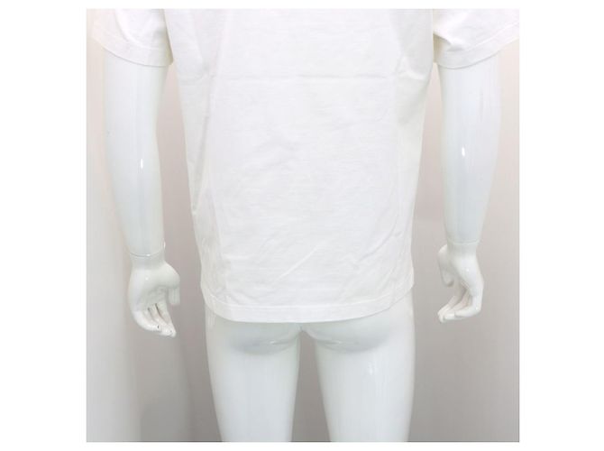 Louis Vuitton T-shirt con stampa firmata Bianco - vista 7