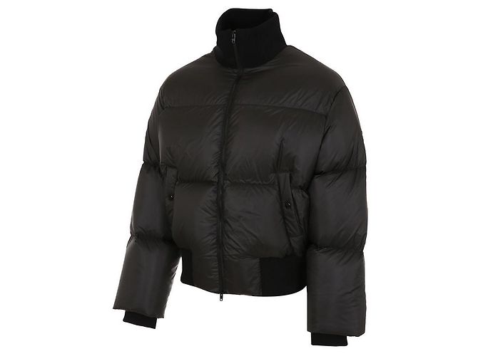 Céline Triomphe Light Nylon Padded Jacket Black - view 3
