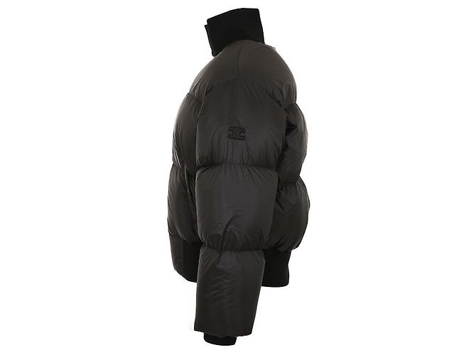 Céline Triomphe Light Nylon Padded Jacket Black - view 4
