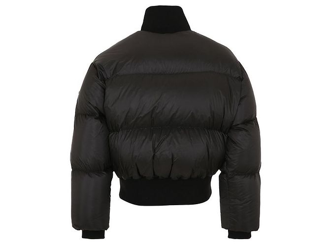 Céline Triomphe Light Nylon Padded Jacket Black - view 6