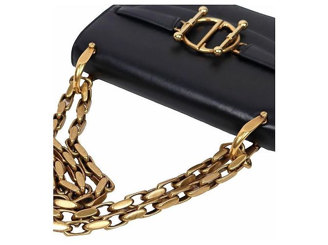 Dior Borsa a Catena Direzione Nera Nero - vista 4