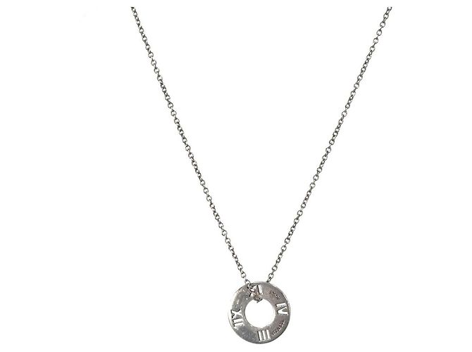 Tiffany & Co Collana Atlas Circle in argento - vista 2