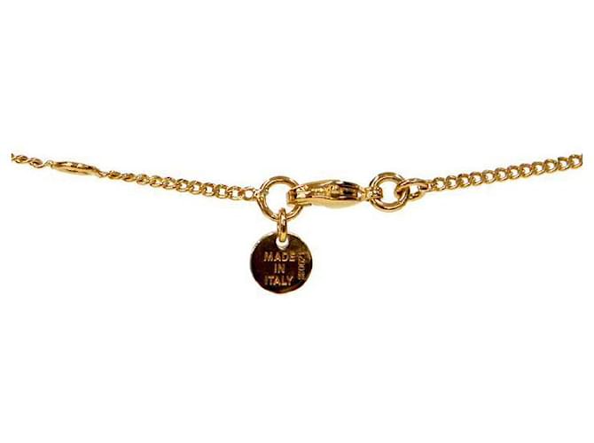 Fendi Collar de oro cúbico Dorado - vista 4