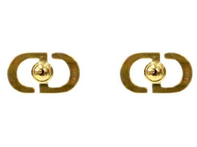 Dior Orecchini CD Piccoli in Oro D'oro - vista 3