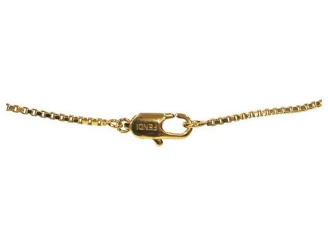 Fendi Goldkette mit Beschriftung - vista 4