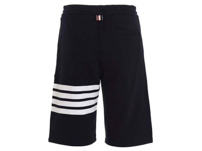 Thom Browne Klassische Loopback Sweatshorts Blau - Ansicht 4