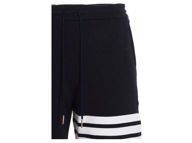 Thom Browne Klassische Loopback Sweatshorts Blau - Ansicht 5
