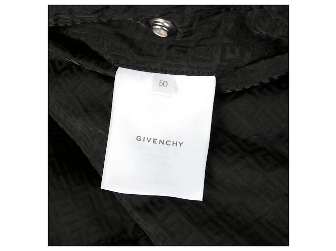 Givenchy Size Motif Zip-Up Padding Black - view 8