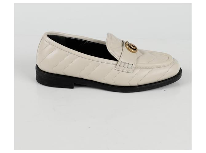 Gucci Mocassino doppio Bianco - vista 2