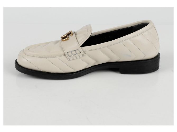 Gucci Mocassino doppio Bianco - vista 3