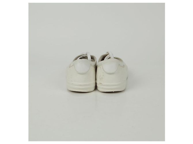 Chanel Sneakers basse CC Logo Bianco - vista 4
