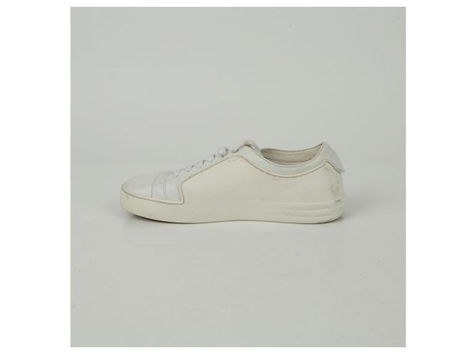 Chanel Sneakers basse CC Logo Bianco - vista 6