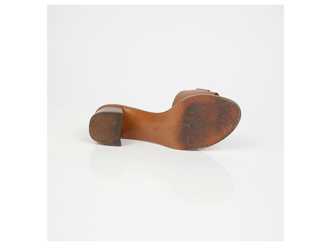 Louis Vuitton Lock It Mule Sandalen Braun - Ansicht 12