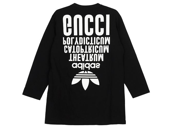 Gucci Adidas Langarm-T-Shirt XXS Schwarz - Ansicht 2