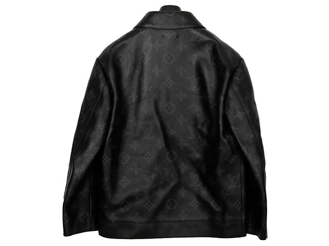 Louis Vuitton Chaqueta Monogram Shadow Tamaño Negro - vista 2