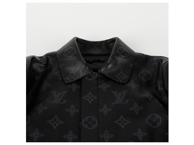 Louis Vuitton Chaqueta Monogram Shadow Tamaño Negro - vista 5
