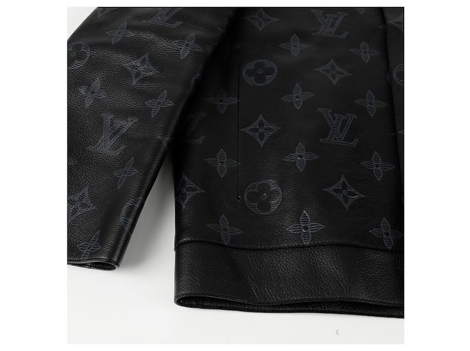 Louis Vuitton Chaqueta Monogram Shadow Tamaño Negro - vista 7