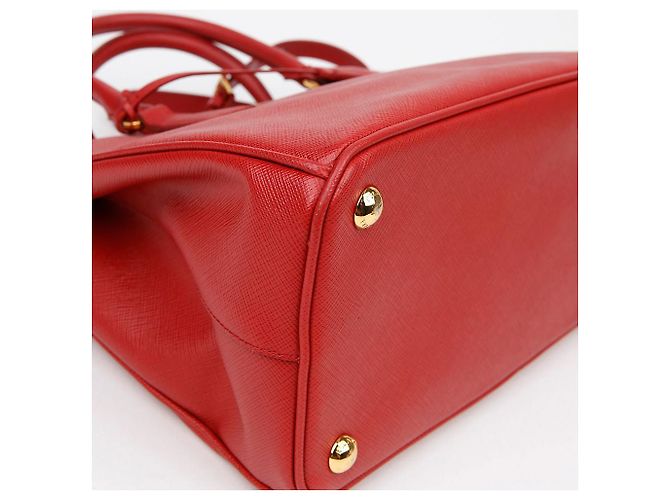 Prada Saffiano Lux Tote Shoulder Bag - view 9