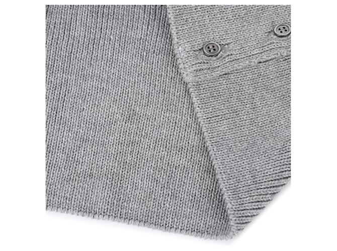 Thom Browne Kabelstrick-Cardigan Braun - Ansicht 9