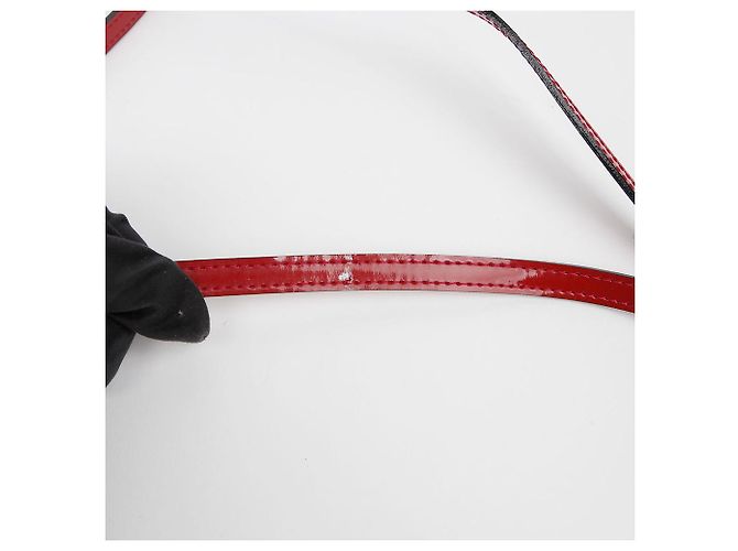 Louis Vuitton Alma BB Schultertasche Rot - Ansicht 11