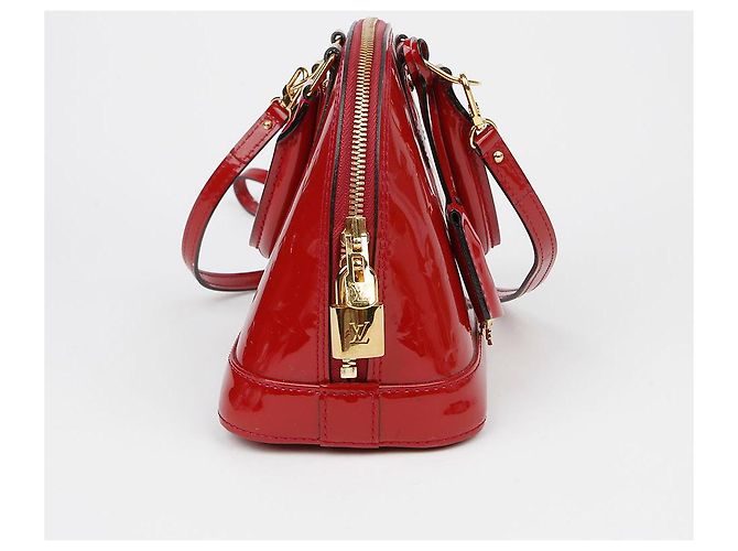 Louis Vuitton Alma BB Schultertasche Rot - Ansicht 6