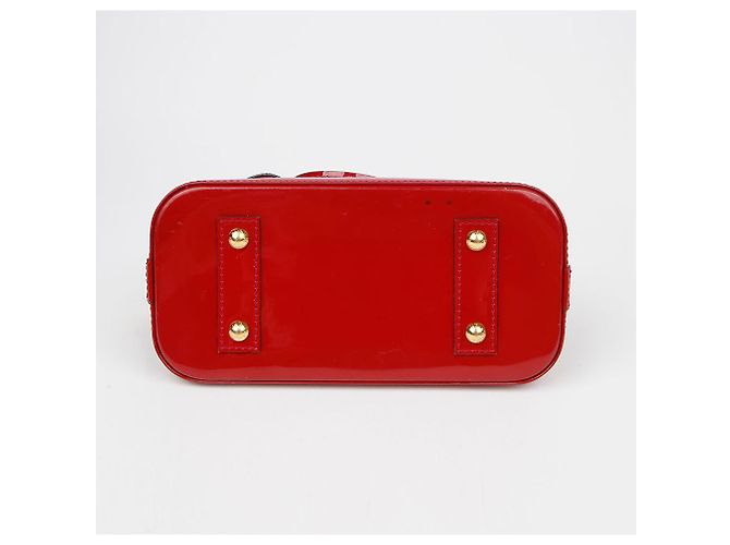 Louis Vuitton Alma BB Schultertasche Rot - Ansicht 8