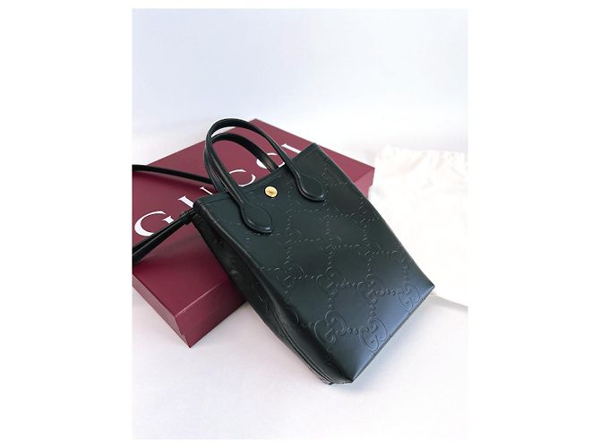 Gucci Mini borsa a spalla AADLO Nero - vista 10