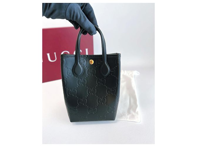 Gucci Mini borsa a spalla AADLO Nero - vista 16