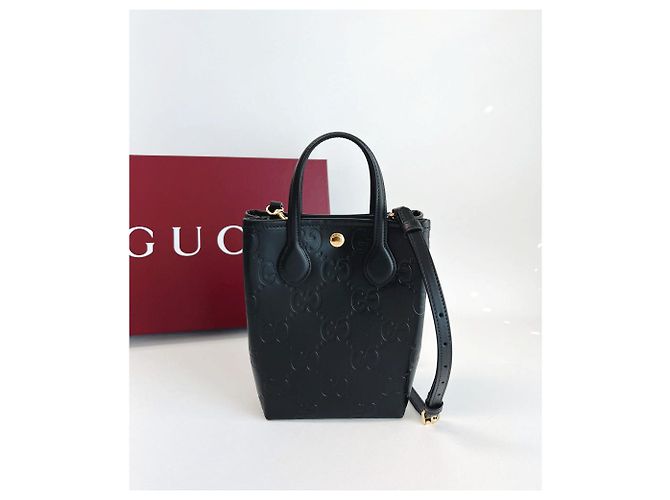 Gucci Mini borsa a spalla AADLO Nero - vista 3