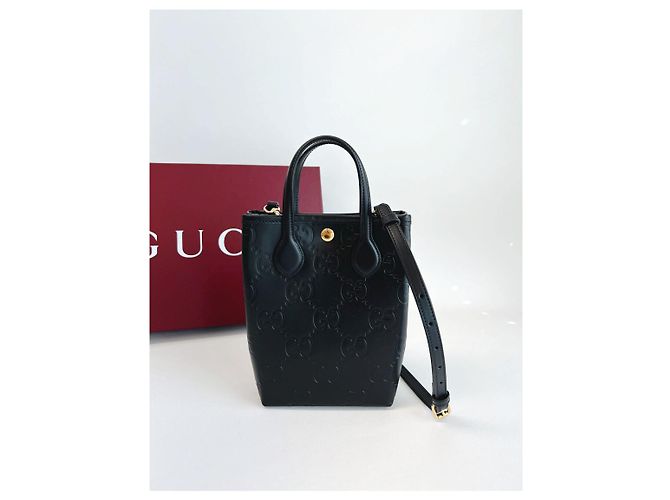 Gucci Mini borsa a spalla AADLO Nero - vista 4