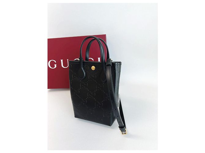 Gucci Mini borsa a spalla AADLO Nero - vista 5