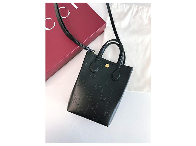 Gucci Mini borsa a spalla AADLO Nero - vista 9