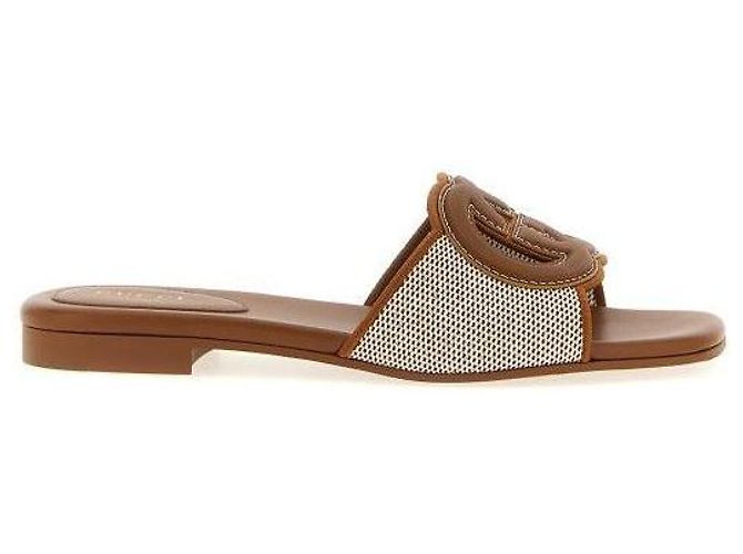Gucci Infradito intrecciato Marrone - vista 4