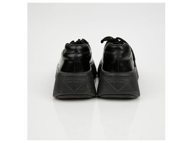Prada Scarpe Derby con platform - vista 5