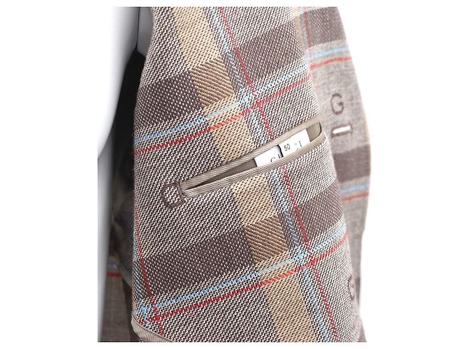 Gucci Logo Wool Men's Check Jacket Multiple colors - view 10