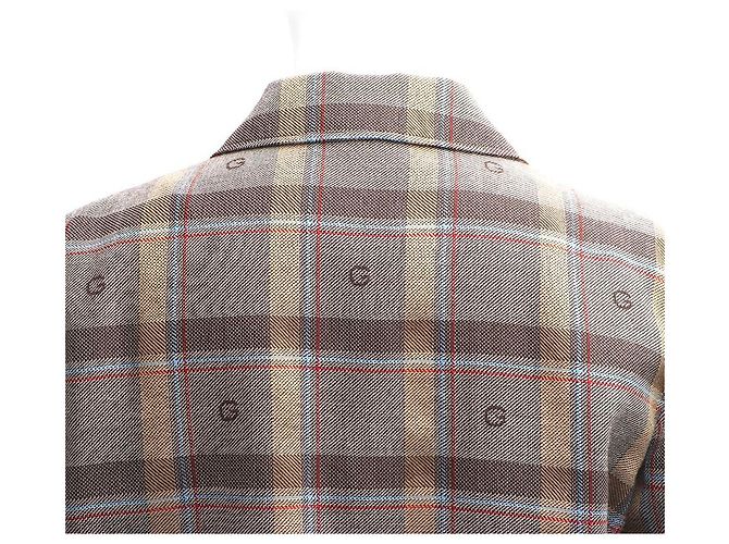 Gucci Logo Wool Men's Check Jacket Multiple colors - view 7