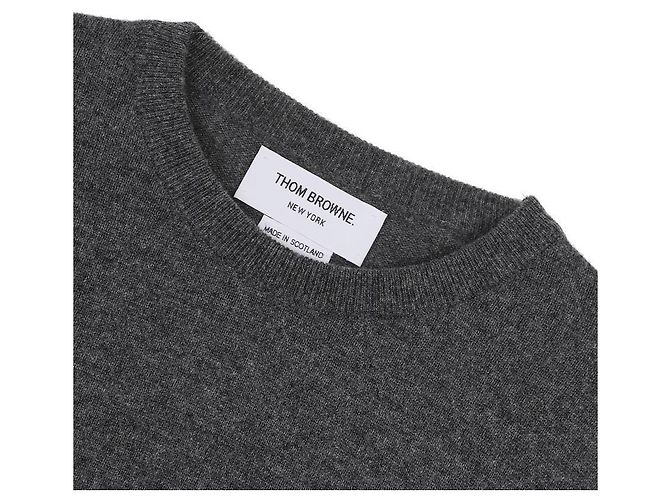 Thom Browne Pull en maille Bar - vue 5